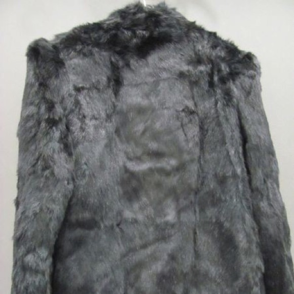 Hillmoor 100% Rabbit Fur Black Coat 🖤 - Picture 3 of 6